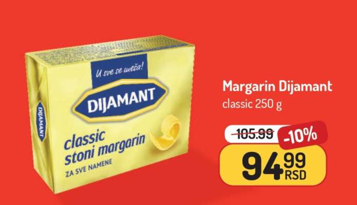 Margarine Dijamant