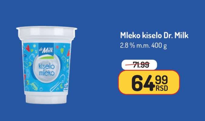 Mleko kiselo Dr. Milk
