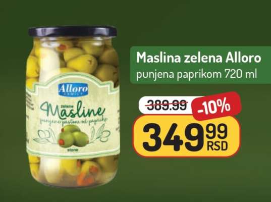 Maslina zelena Alloro