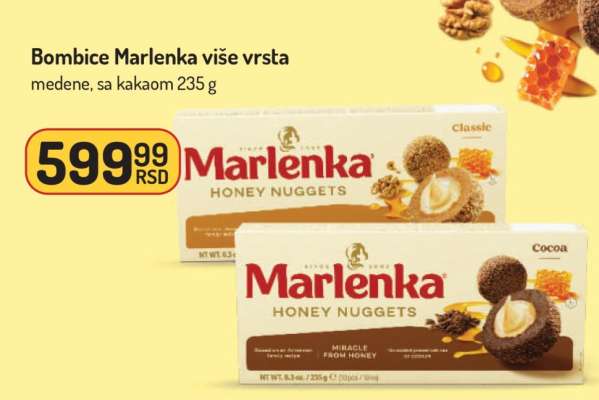 Bombice Marlenka više vrsta