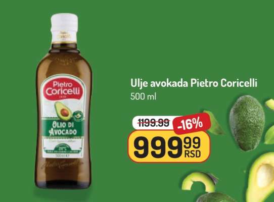 Ulje avokada Pietro Coricelli