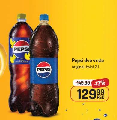 Pepsi dve vrste