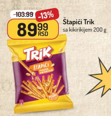 Štapići Trik sa kikirikijem 200 g