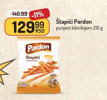 Štapići Pardon