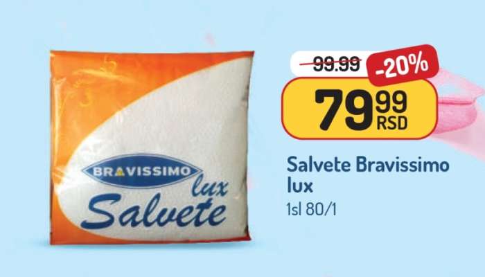 Salvete Bravissimo lux