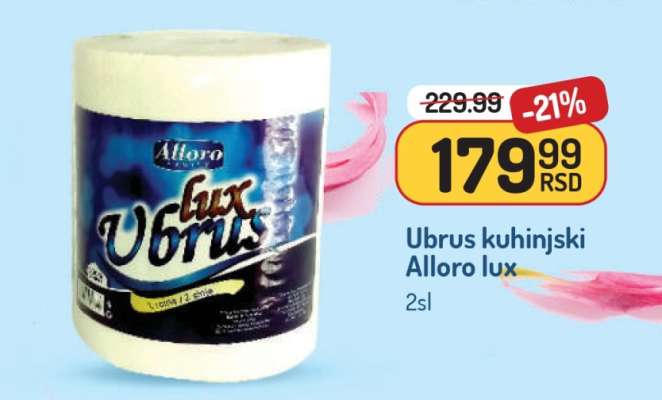 Ubrus kuhinjski Alloro lux