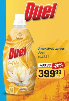 Omekšivač za veš Duel