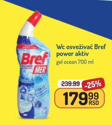 Wc osveživač Bref power aktiv