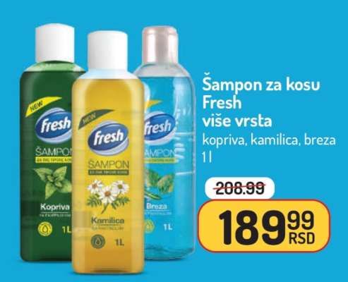 Šampon za kosu Fresh