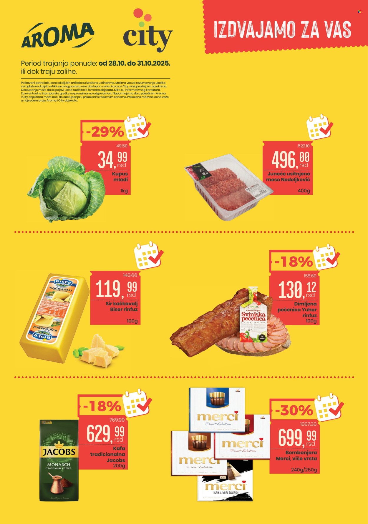 Aroma Market katalog - 28.10.2025 - 31.10.2025. Stranica 1