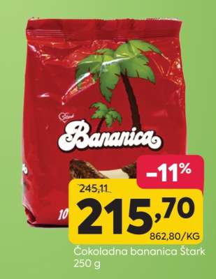 Čokoladna bananica Štark
