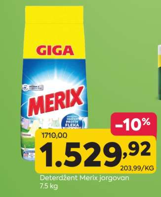 Deterdžent Merix jorgovan