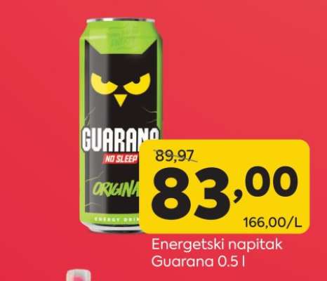 Energetski napitak Guarana 0.5 l