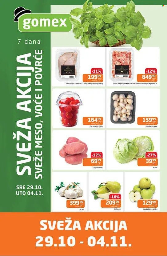 Gomex katalog - 29.10.2025 - 04.11.2025. Stranica 1