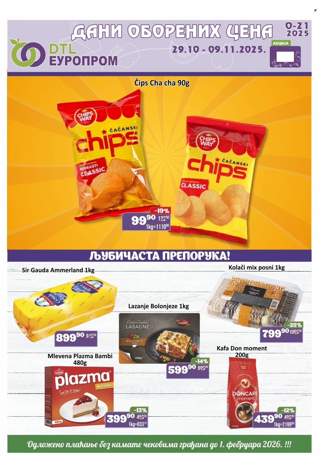 Europrom katalog - 29.10.2025 - 09.11.2025. Stranica 1