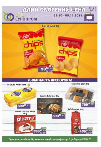 Europrom katalog - 29.10.2025 - 09.11.2025.