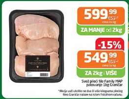 Svež pileći file Family MAP