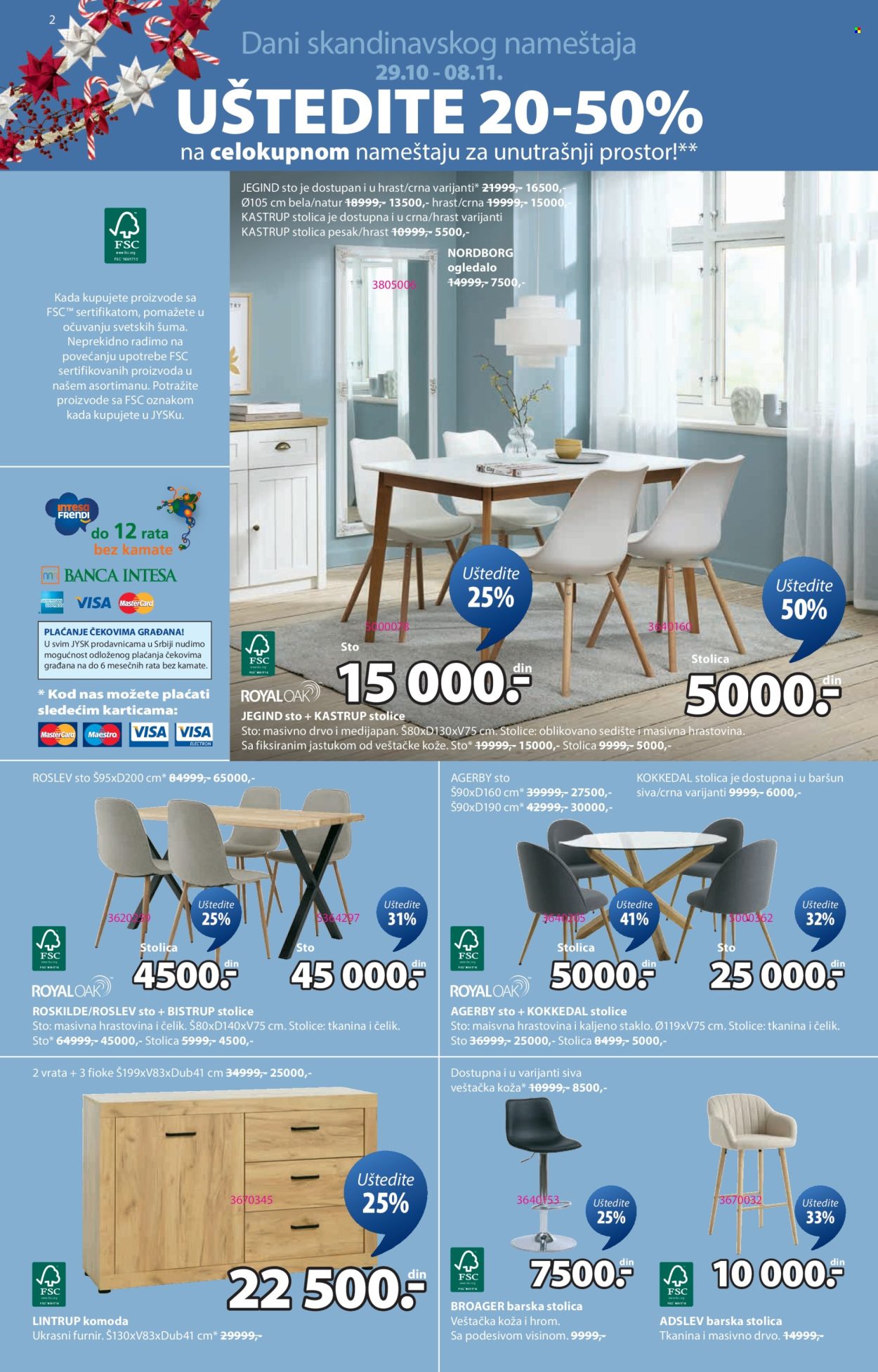 JYSK katalog - 29.10.2025 - 11.11.2025. Stranica 2