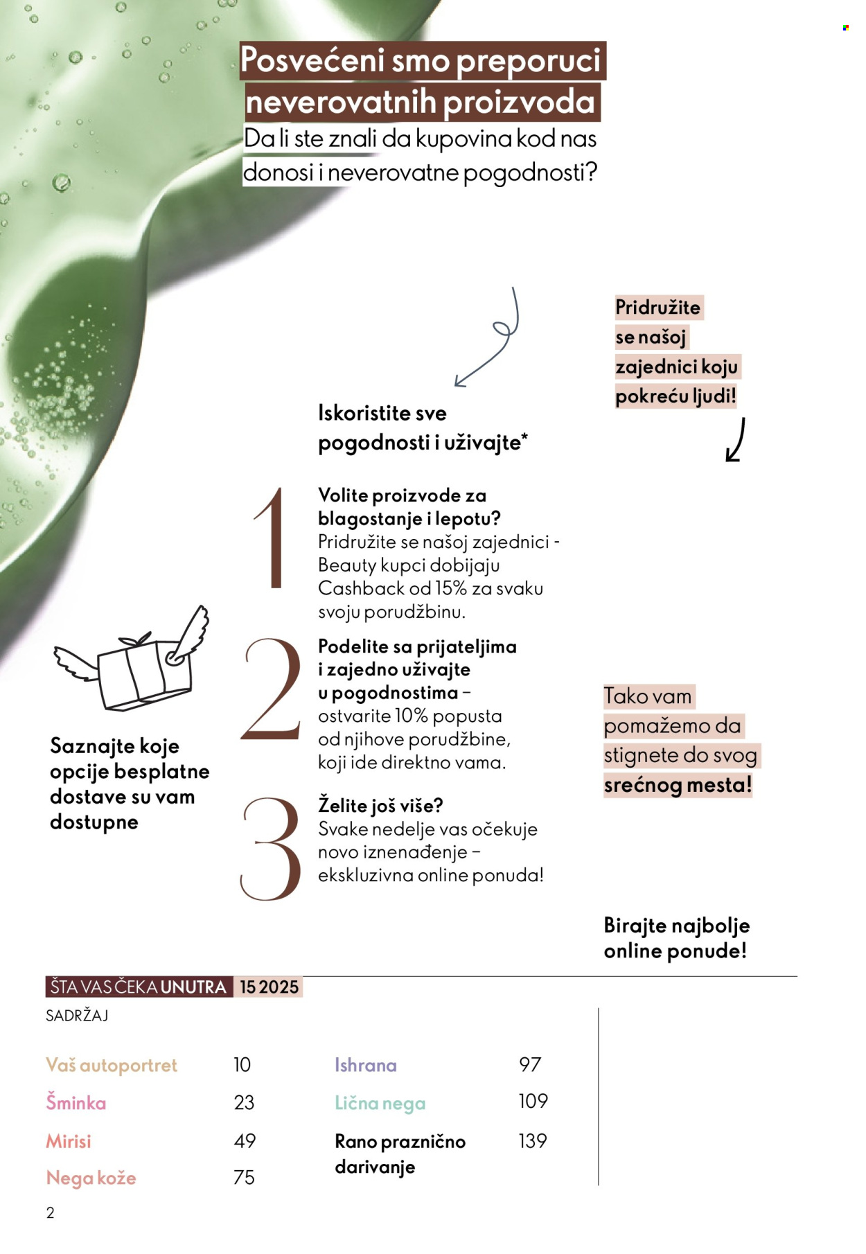 Oriflame katalog - 29.10.2025 - 18.11.2025. Stranica 2