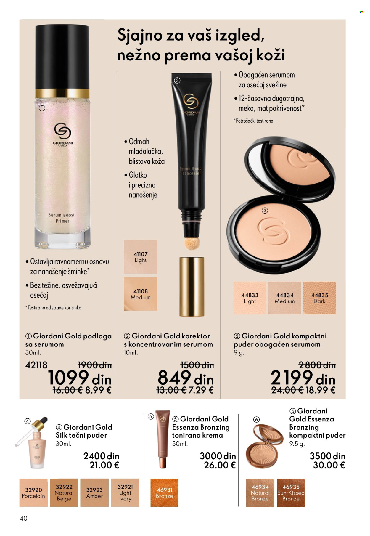 Oriflame katalog - 29.10.2025 - 18.11.2025. Stranica 40
