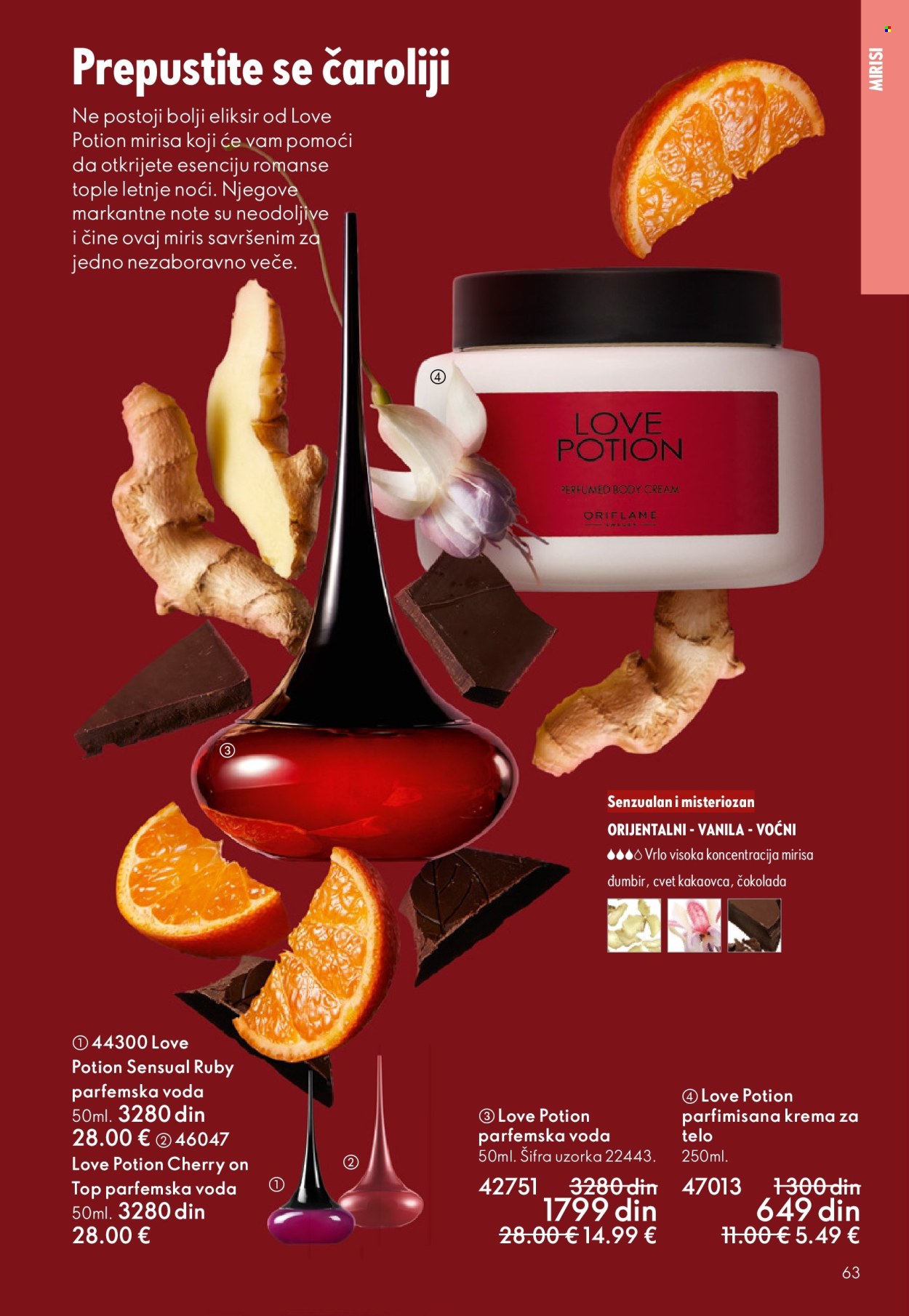 Oriflame katalog - 29.10.2025 - 18.11.2025. Stranica 63