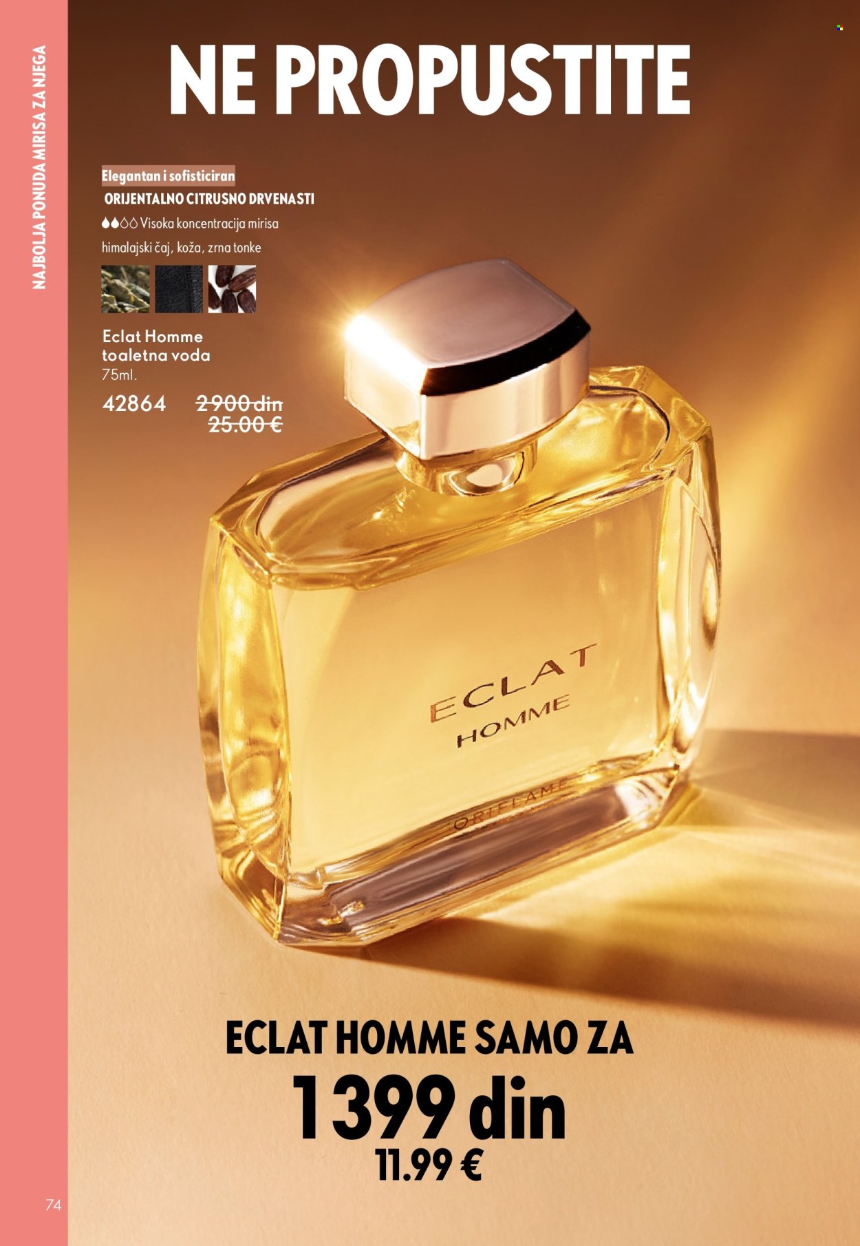 Oriflame katalog - 29.10.2025 - 18.11.2025. Stranica 74