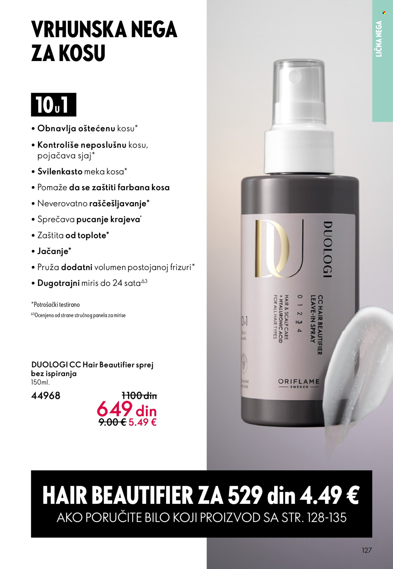 Oriflame katalog - 29.10.2025 - 18.11.2025. Stranica 127