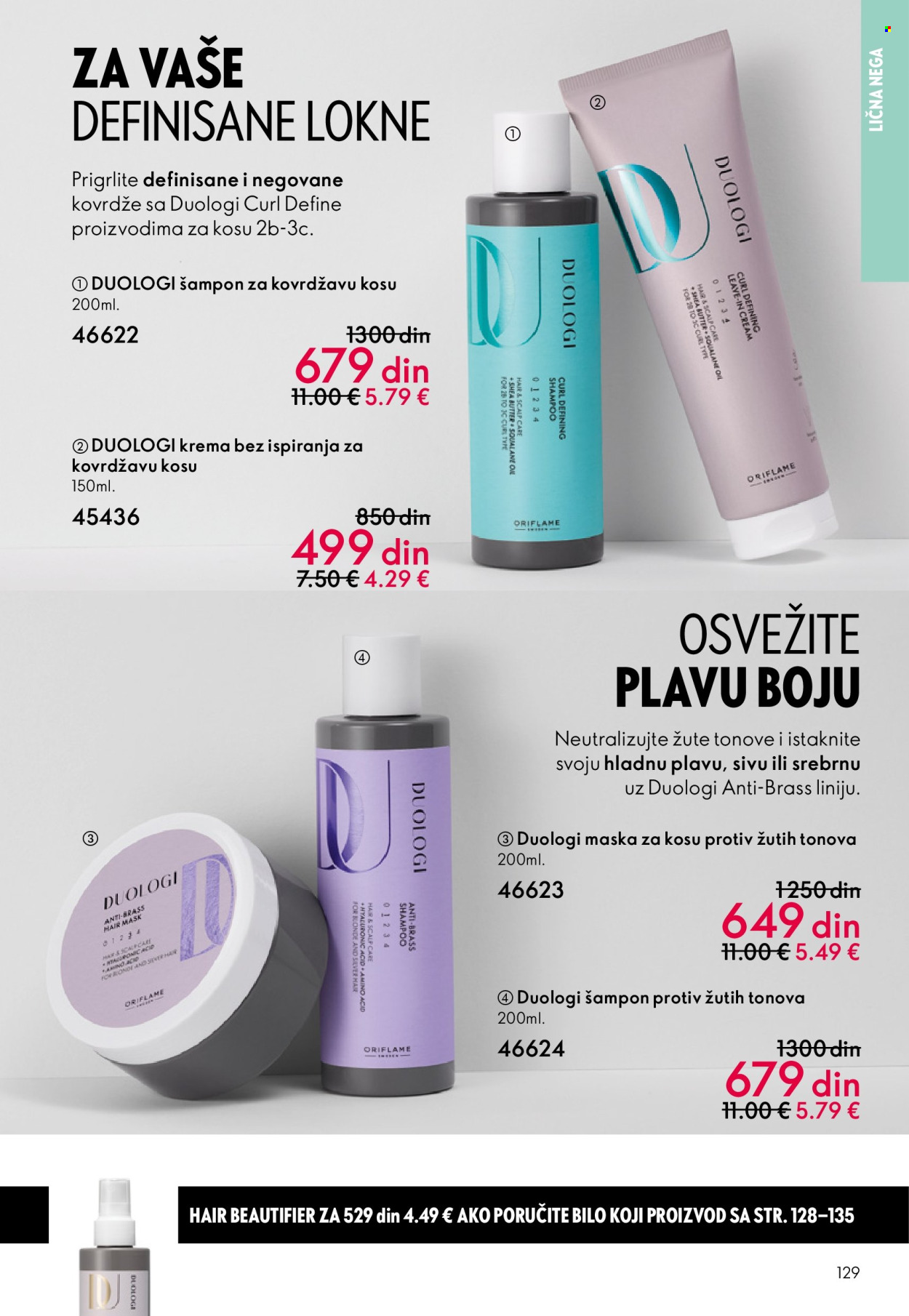 Oriflame katalog - 29.10.2025 - 18.11.2025. Stranica 129