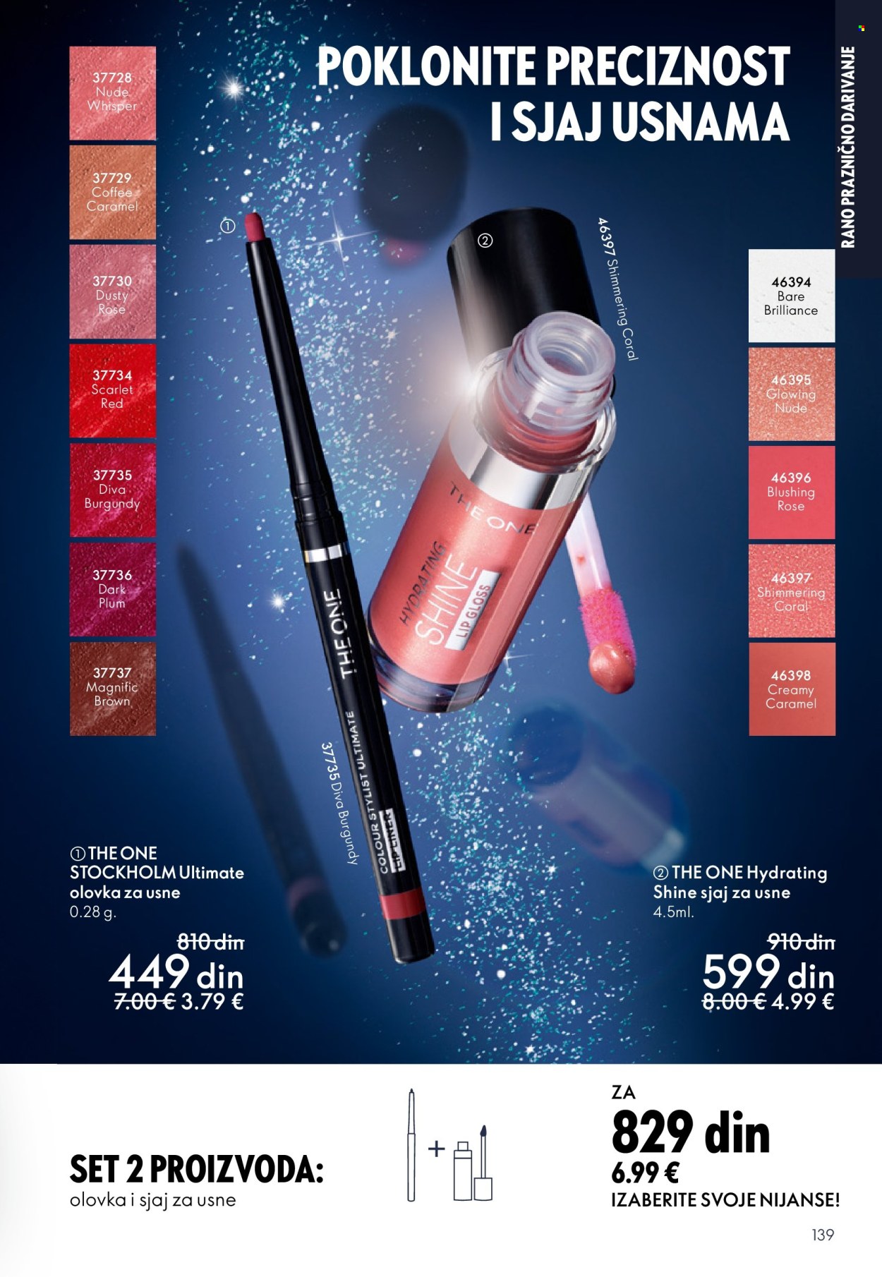 Oriflame katalog - 29.10.2025 - 18.11.2025. Stranica 139