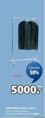 GAMLEBRO STALAK ZA ODEĆU