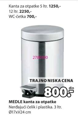 MEDLE KANTA ZA OTPATKE