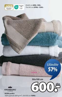 KRONBORG NORA PEŠKIR