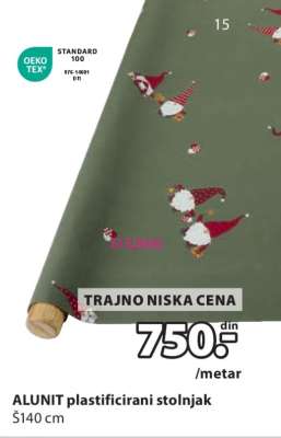 ALUNIT plastificirani stolnjak