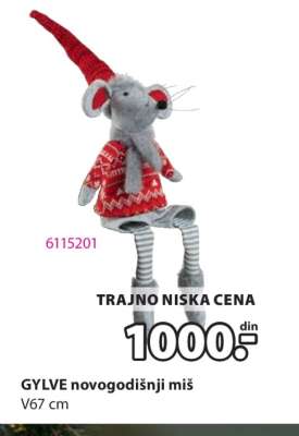 GYLVE novogodišnji miš