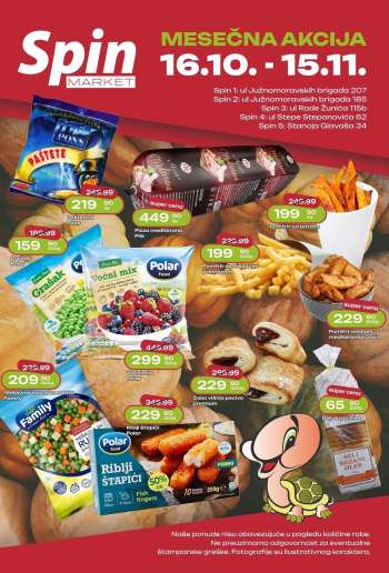 Spin Market katalog - 16.10.2025 - 15.11.2025.