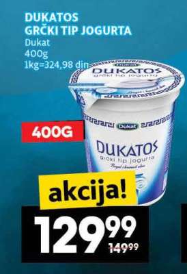 Dukatos Grčki tip jogurta