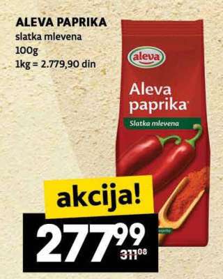 ALEVA PAPRIKA