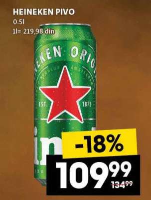 HEINEKEN PIVO