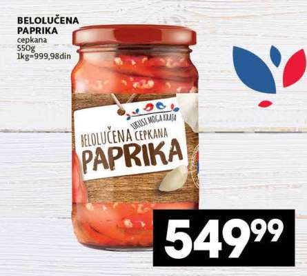 Belolučena paprika