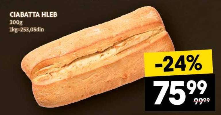 CIABATTA HLEB