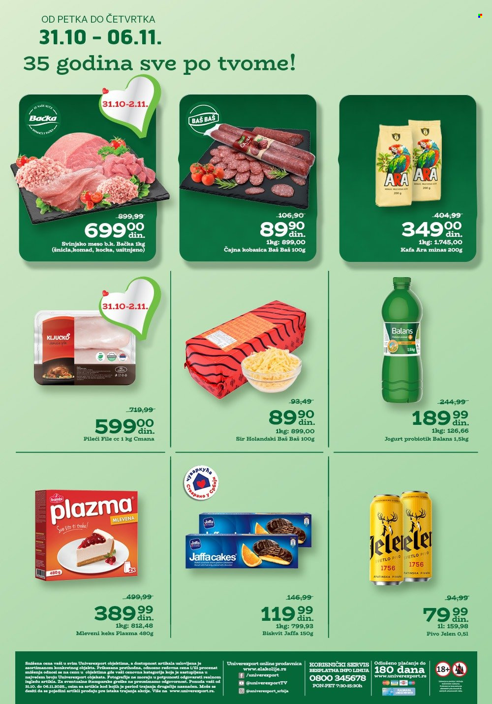 Univerexport katalog - 31.10.2025 - 06.11.2025. Stranica 1