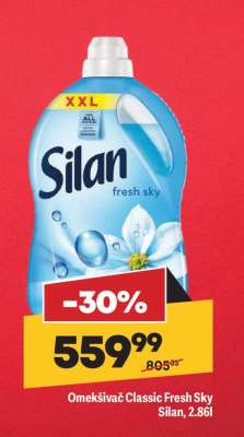 Omekšivač Classic Fresh Sky Silan, 2.86l