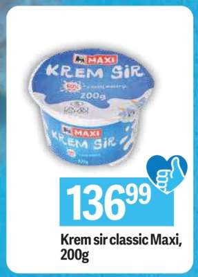 Krem sir classic Maxi, 200g