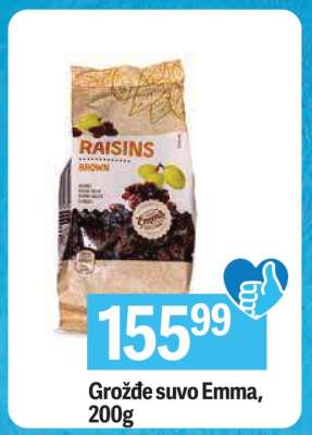 Grozđe suvo Emma, 200g