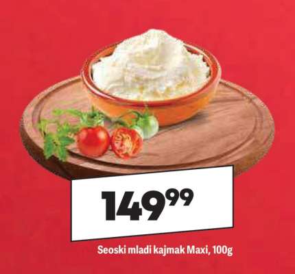 Seoski mladi kajmak Maxi 100g