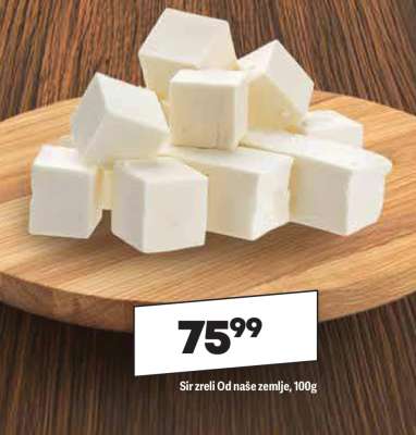 Sir zreli Od naše zemlje, 100g