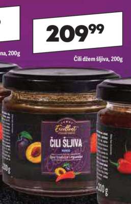 Čili džem šljiva, 200g