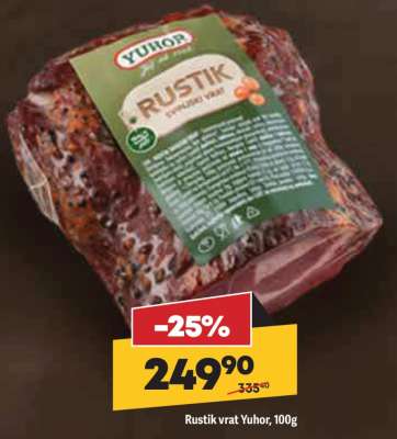 Rustik vrat Yuhor, 100g