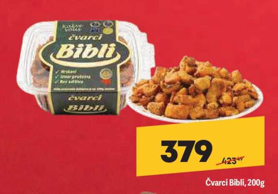 Čvarci Bibli 200g