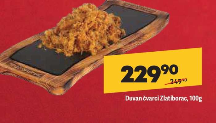 Duvan čvarci Zlatiborac , 100g